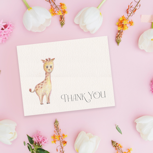 Baby Safari notecards