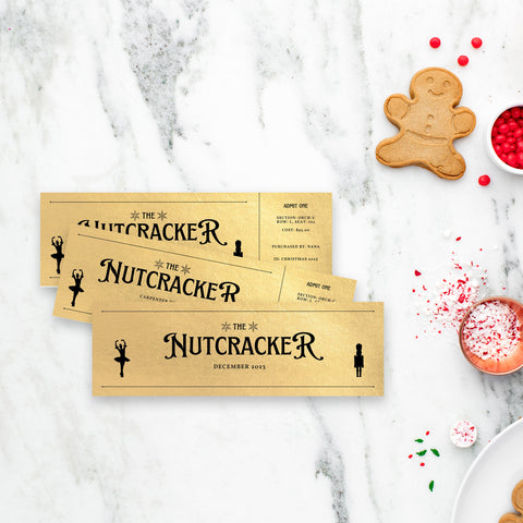 Nutcracker Keepsake Ticket